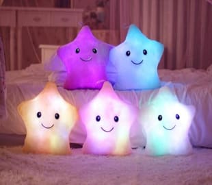 LED Cushion - Star Smile